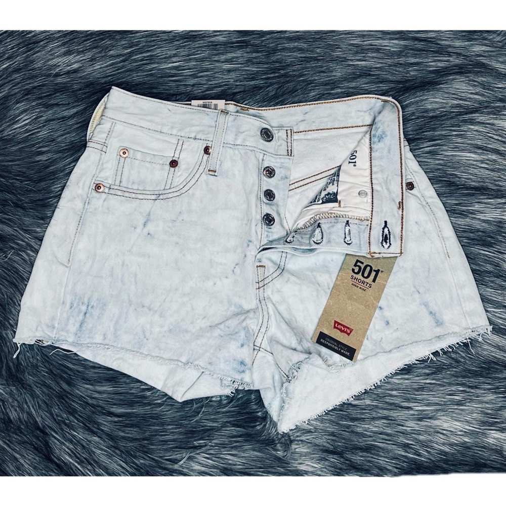 Levis High Rise Shorts
